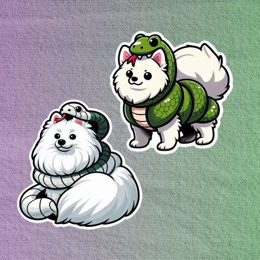 Snake Samoyed