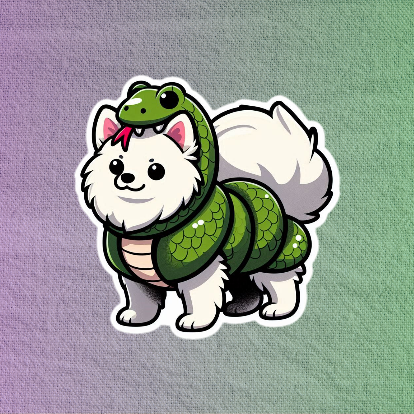 Snake Samoyed