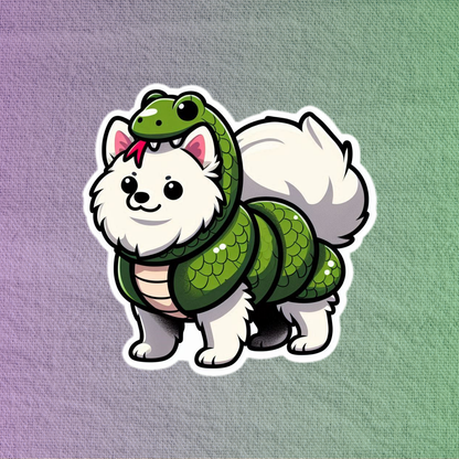 Snake Samoyed