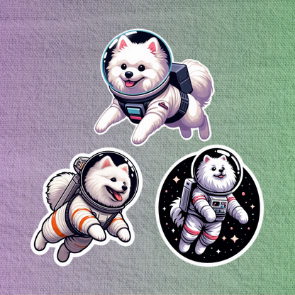 Astronaut Samoyed