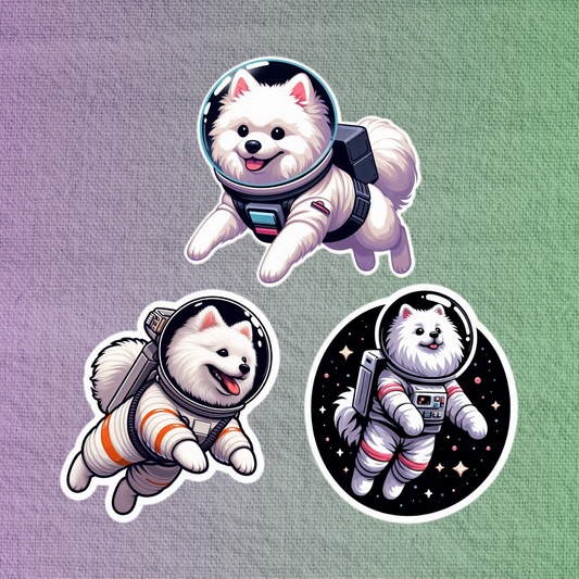 Astronaut Samoyed
