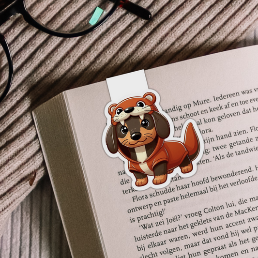 Dachshund Magnetic Bookmark