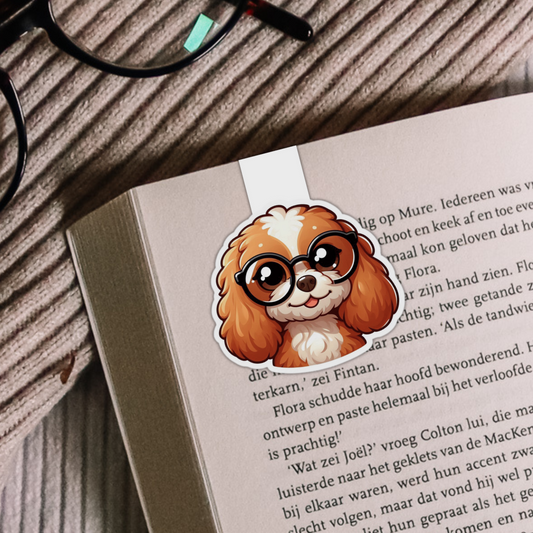 Cavapoo Magnetic Bookmark