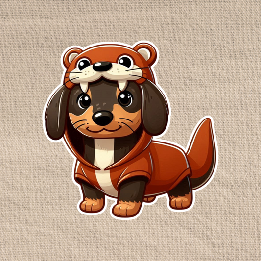 Otter Costume Dachshund