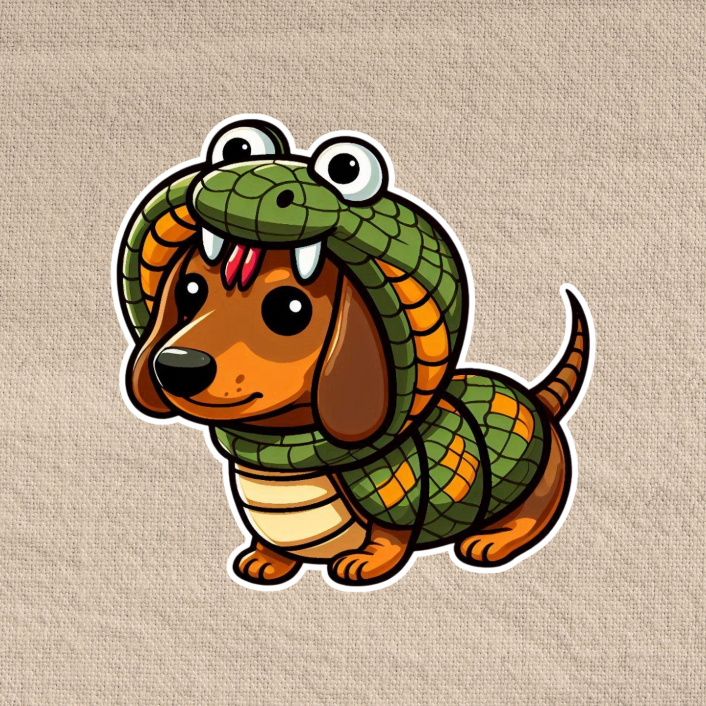 Snake Costume Dachshund