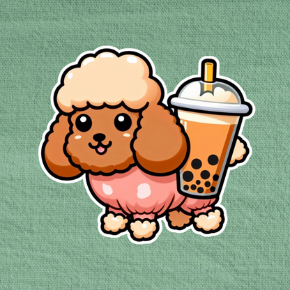 Bubble Tea Poodle – Brown Edition