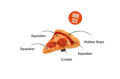 Pizza Mini Plush Toy - P.L.A.Y.