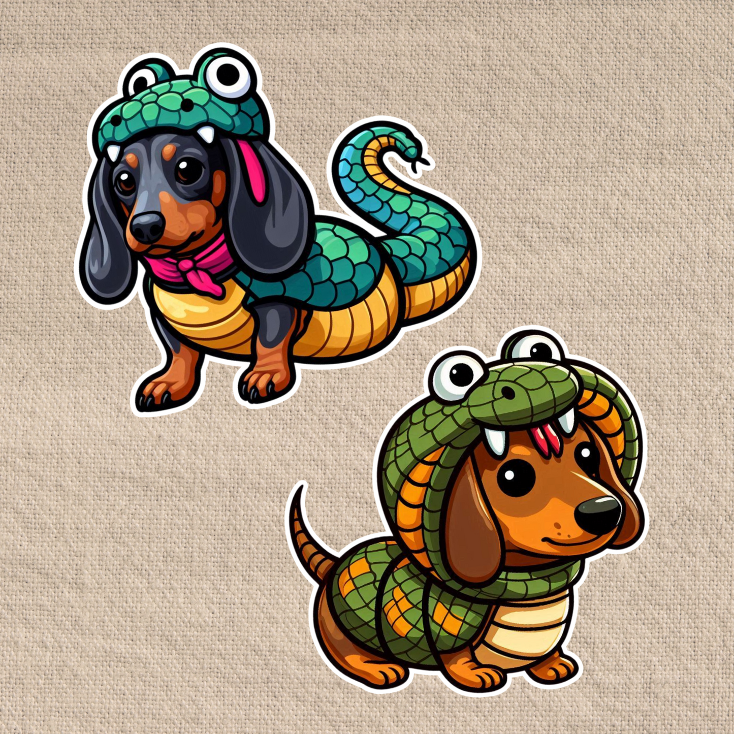 Snake Costume Dachshund