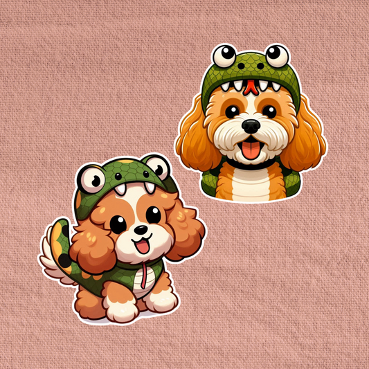 Snake Costume Cavapoo