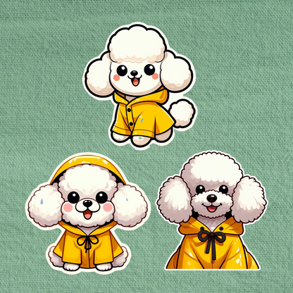 Rain Coat Poodle
