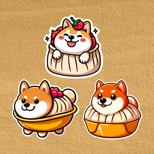 Dumpling Costume Shiba Inu