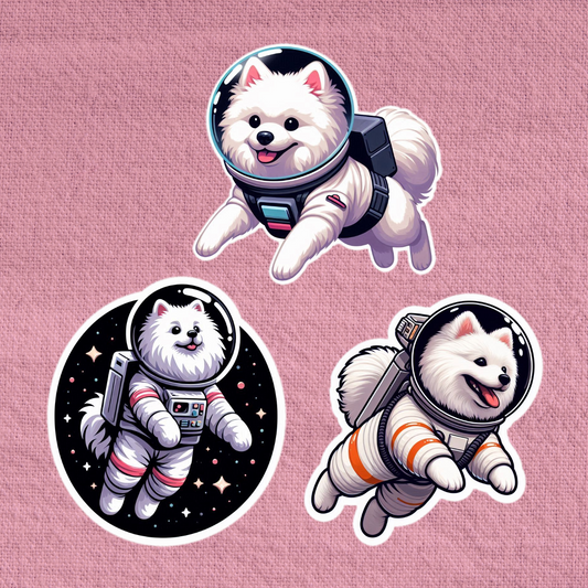 Astronaut Japanese Spitz
