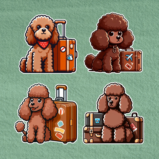 Travelling Poodle – Brown Edition
