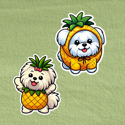 Pineapple Costume Maltese