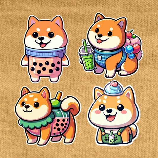 Bubble Tea Shiba Inu
