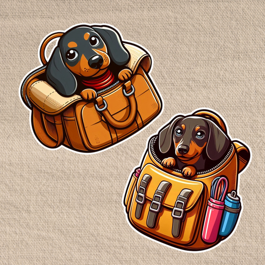 Backpack Dachshund